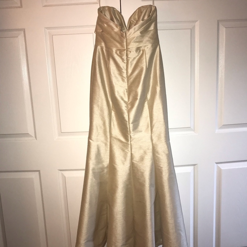 Jim Hjelm Occasions Champagne Gown